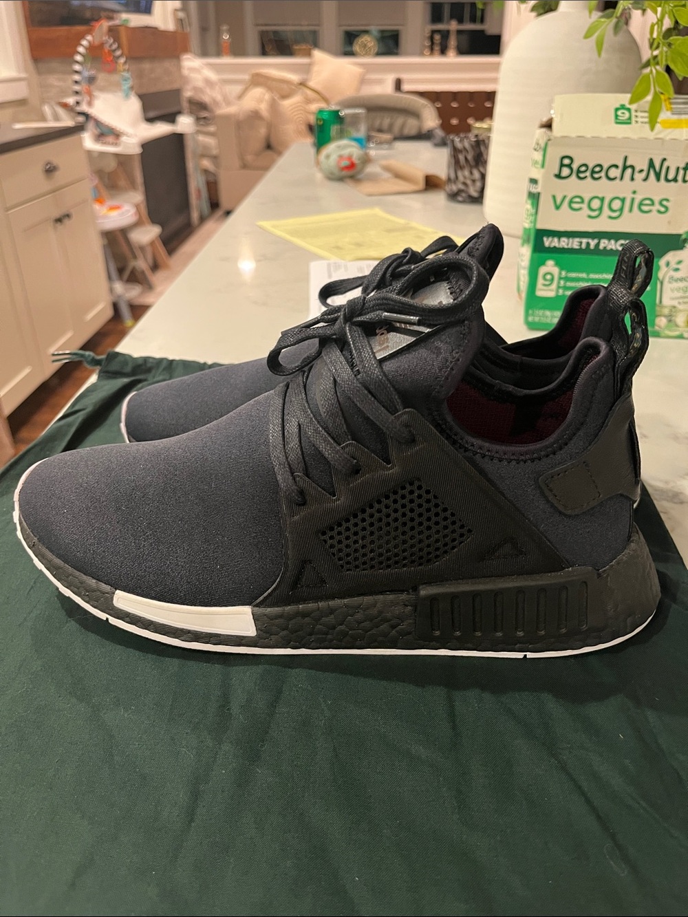 adidas x Henry Poole black and blue shoe 10.5 NWOB